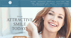 Desktop Screenshot of mooringdental.com